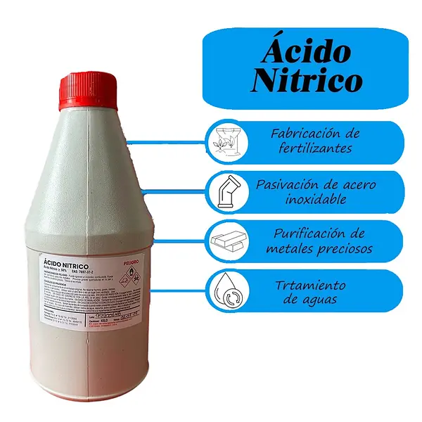 Ácido Nítrico X 1000 Grs